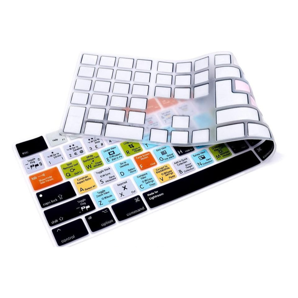 Jual Lightroom Shortcut Hotkey Silicone Keyboard Cover Keypad Skin for ...