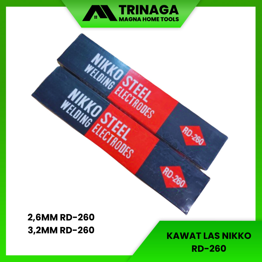 Jual Kawat Las RD260 2.6mm 3.2mm Nikko Steel 2.6 X 350 Elektroda ...