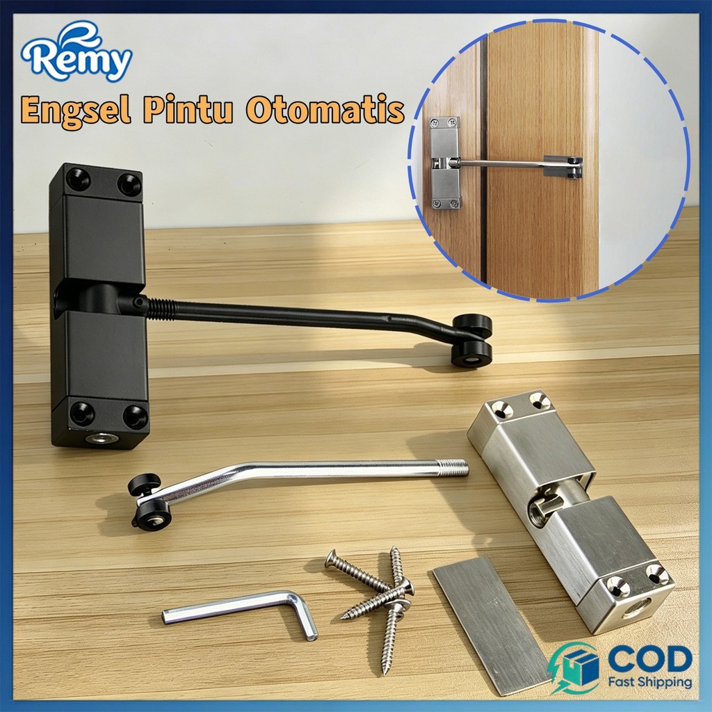 Jual Engsel Pintu Otomatis, Door Closer Spring, Penutup Pintu, Alat ...