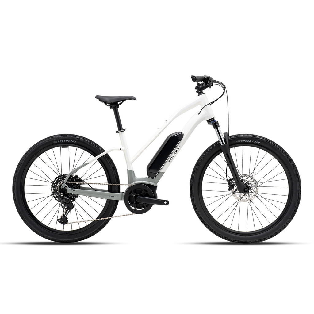 Polygon Sepeda Elektrik Kalosi Lanes Evo Bosch Low Step - Sepeda E-Bike Urban Pedal Assist Stylish 32 km/h