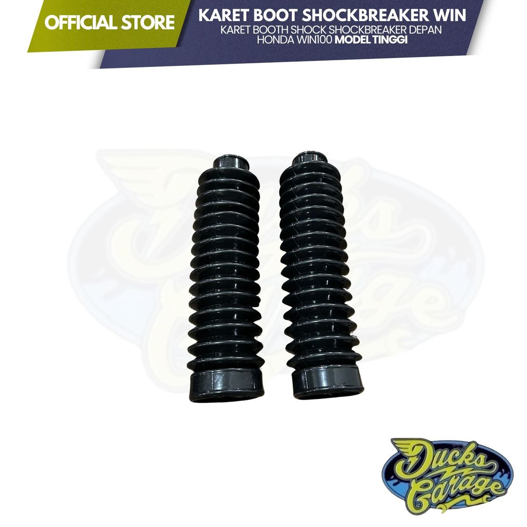 Jual Karet Booth Shock Shockbreaker Depan Honda Win Win100 Model Tinggi ...