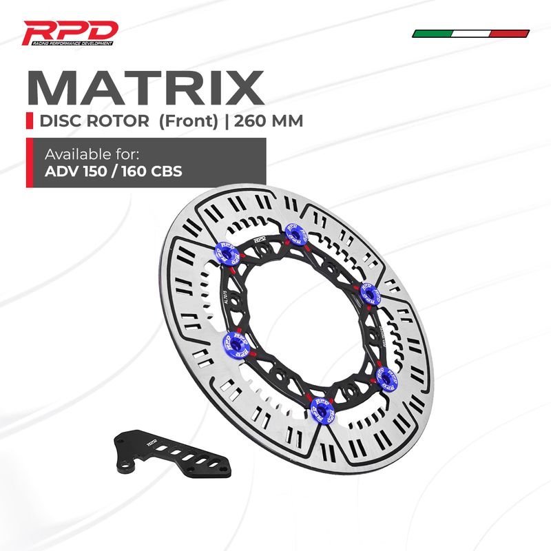 Jual RPD Matrix Front Floating Disc Rotor 260MM For ADV 150 / 160 ...