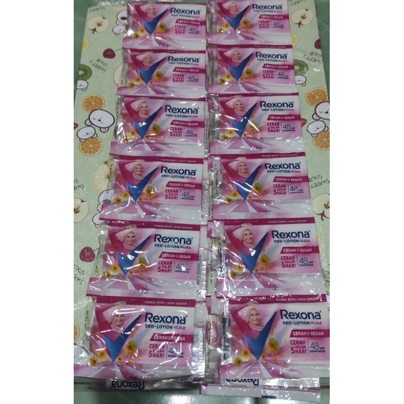 Jual rexona renteng isi 12 sachet Berkualitas | Shopee Indonesia