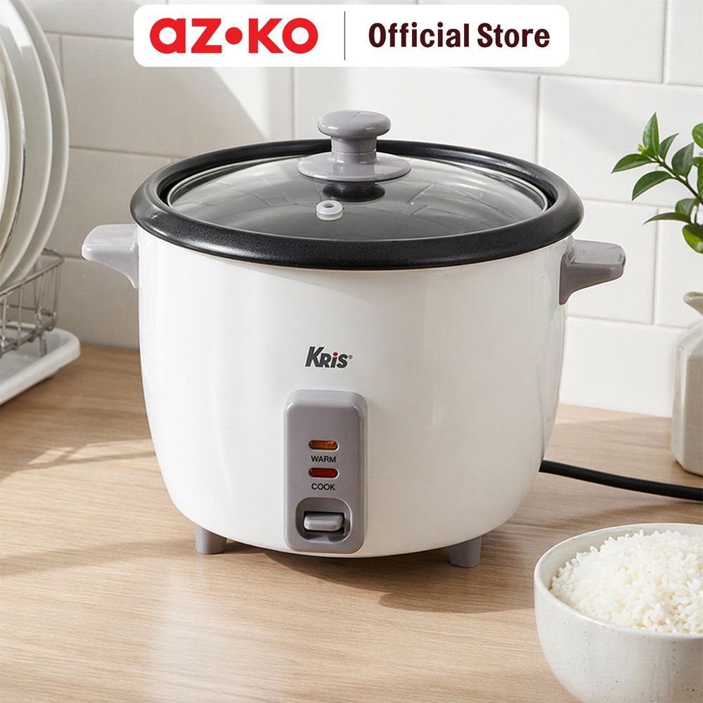 Jual AZKO Kris 1.8 ltr Rice Cooker Manual - Putih Magic Jar Magic Com ...