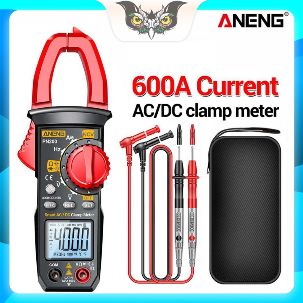 Jual Tang Ampere Clamp Meter Digital AC DC Current Multimeter ...