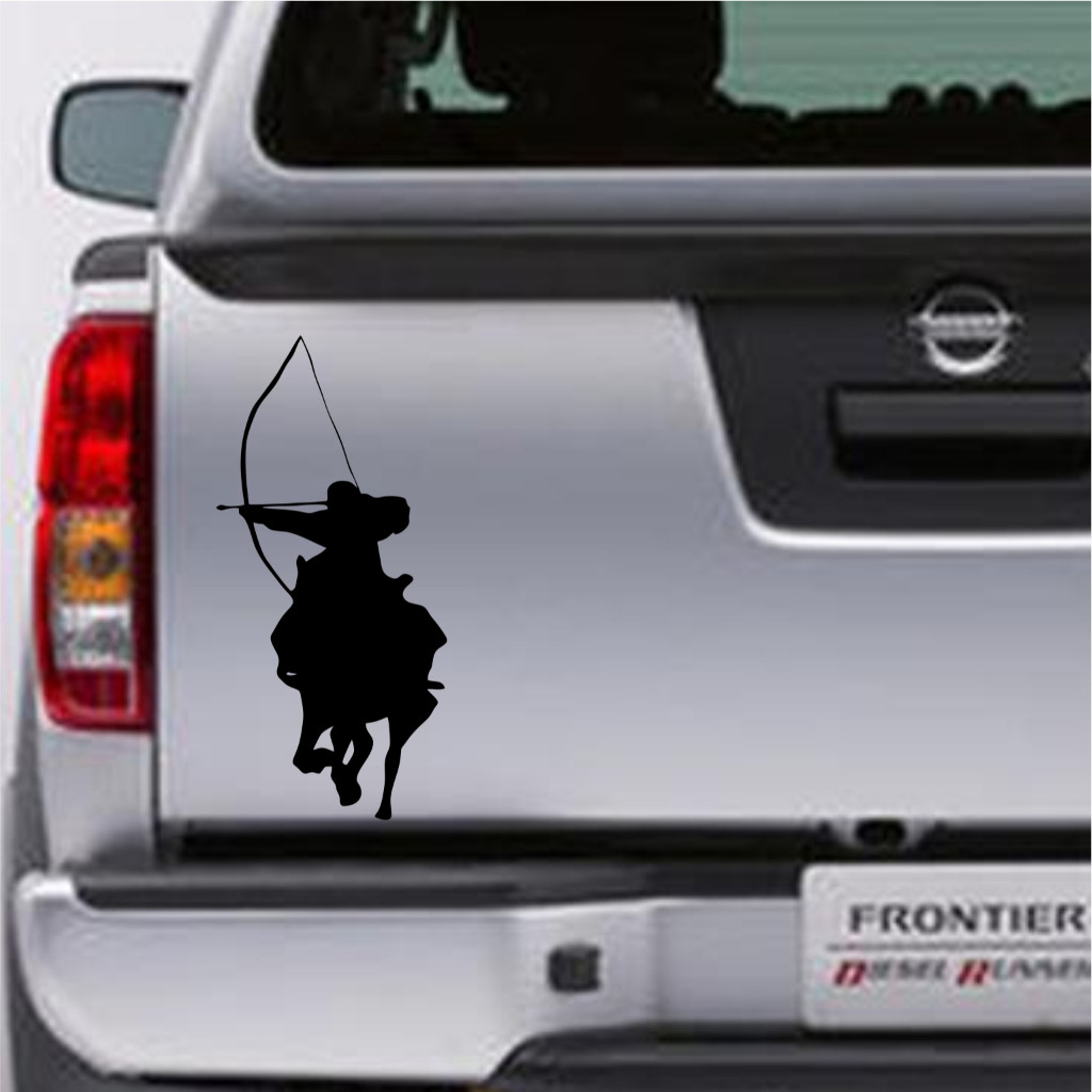 Jual CUTTING STICKER KUDA PERANG STIKER MOBIL KUDA PERANG STIKER BAGASI ...
