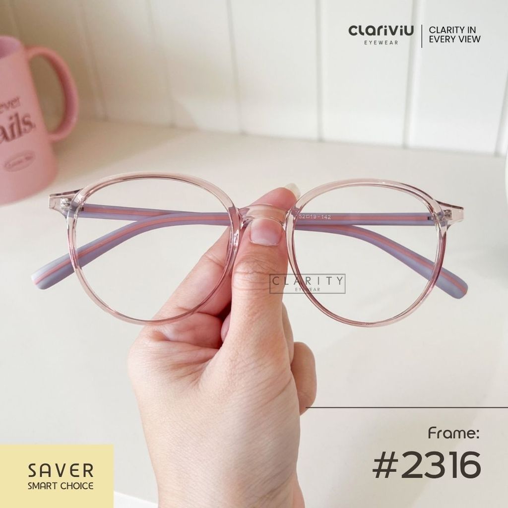 Jual CLARITYEYEWEAR #2316 Frame Kacamata Wanita Fashion | Shopee Indonesia