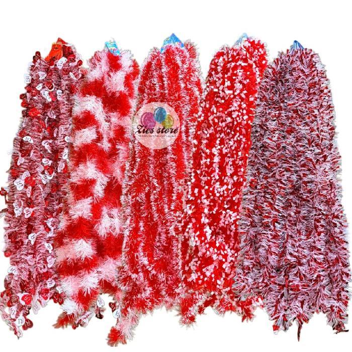 12 PCS Slinger merah putih 17 agustus / hiasan dekorasi HUT