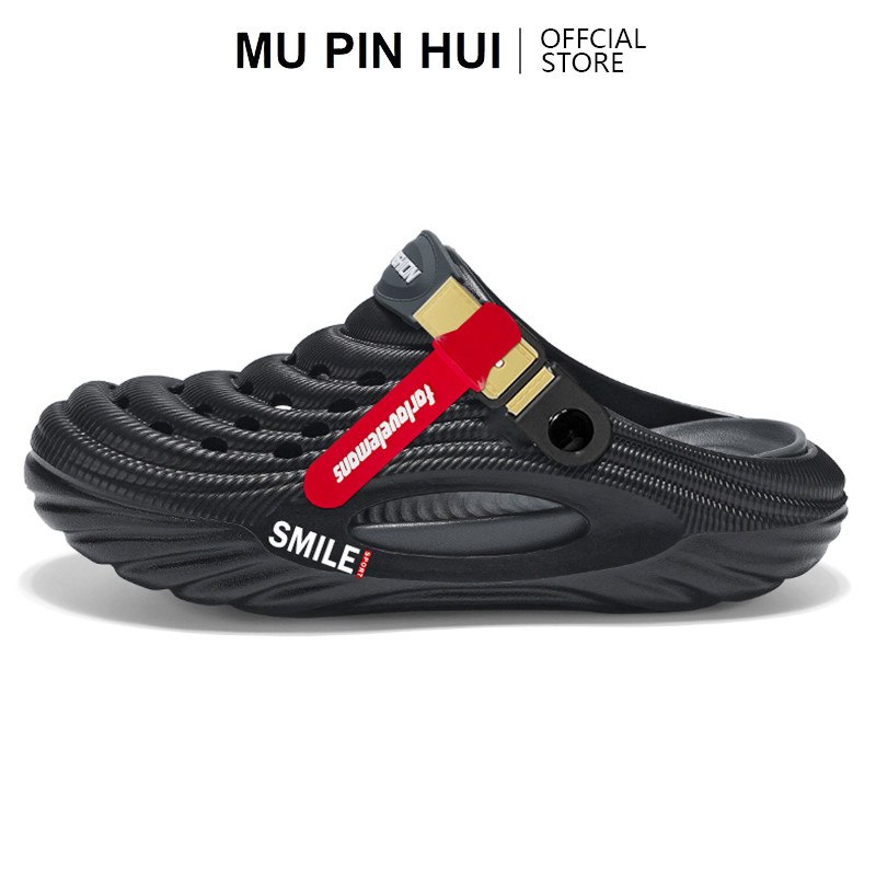 Jual MU PIN HUI sandal pria tebal anti slip premium korean style ...