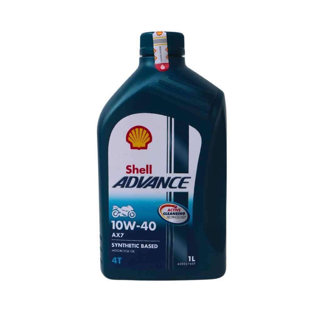 Jual Oli Shell Advance AX7 10W-40 (1L)* 10w40 Oli Mesin Motor Manual 4T ...