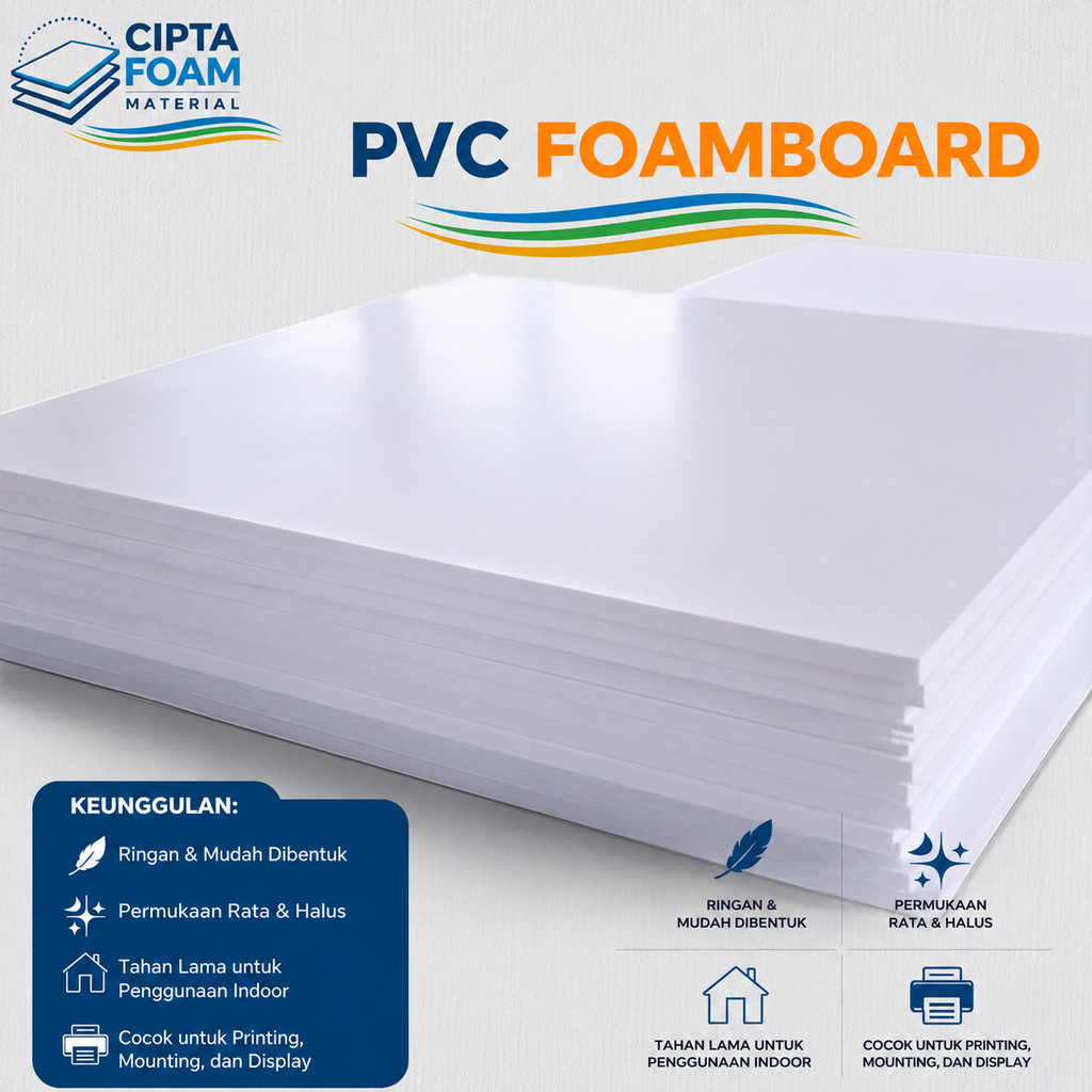 Jual PVC BOARD Potongan 5mm Ukuran 40x60cm | Shopee Indonesia
