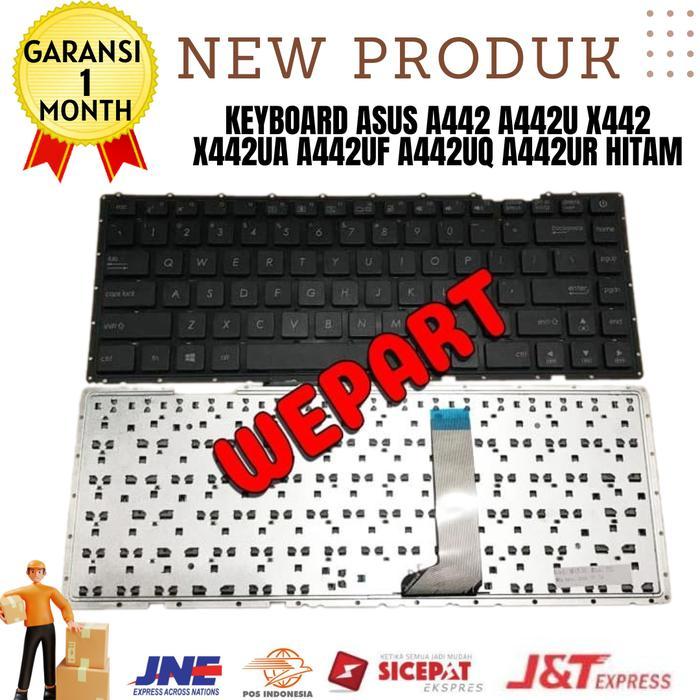 Jual Keyboard Asus A442 A442U X442 X442U X442UA A442UF A442UQ A442UR ...
