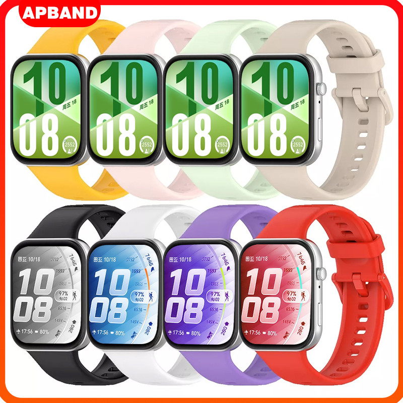 Silicone Strap for Huawei Watch Fit 5 5 Pro/4/4 Pro/3 Sport Soft Band Tali Jam Tangan Smartwatch Strap for Huawei Fit 4/4 PRO/3 Replaceable Wristband Accessories