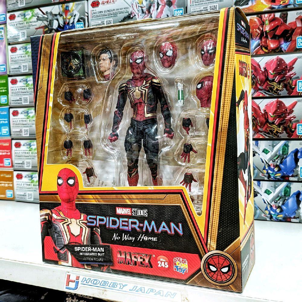 Jual Mafex No 245 Spiderman Integrated Suit | Shopee Indonesia