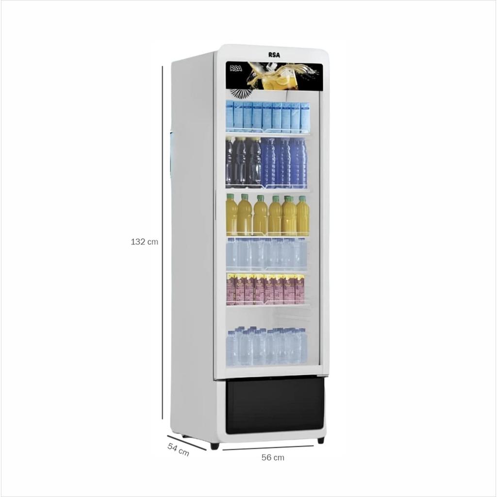 Jual RSA RUBY-200 / RUBY200 SHOWCASE 200 LITER NO FROST SYSTEM | Shopee ...