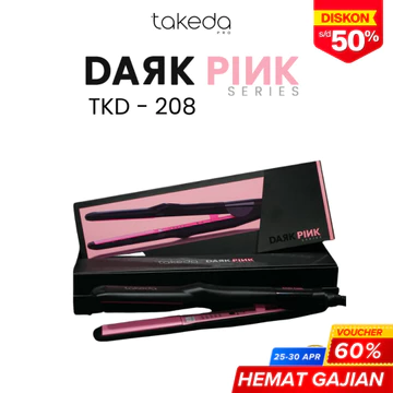 TakedaPro Catokan Styling Rambut TKD 208 25mm Ionic Hair Styler Ceramic Nano