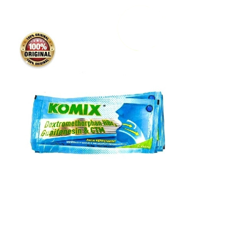 Jual KOMIX RASA PEPPERMINT SIRUP 1 SACHET @ 7 ML | Shopee Indonesia