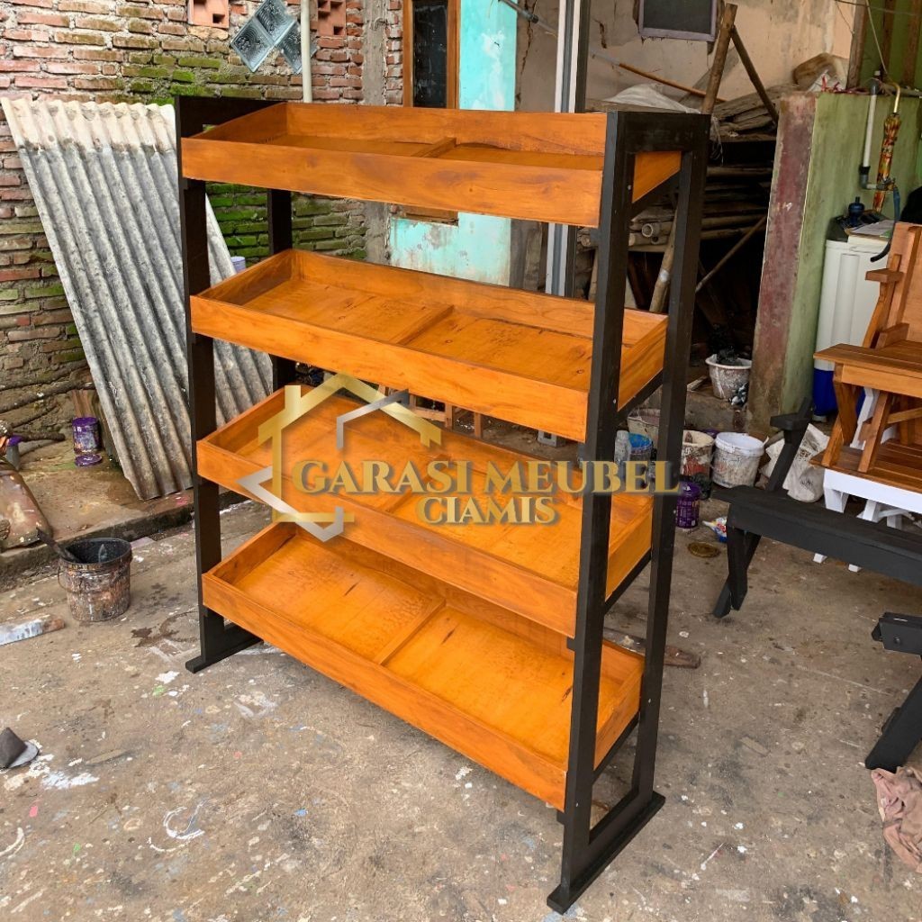 Jual Rak Display Susun Serbaguna Bisa Bongkar Pasang / Rak Warung / Rak ...