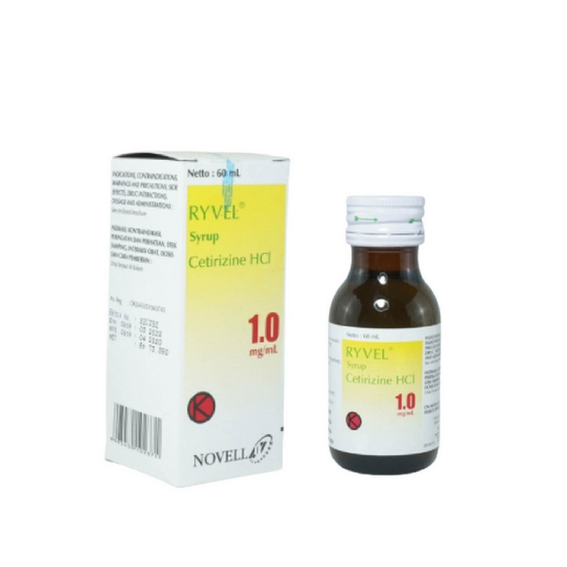 Jual RYVEL SIRUP 1 BOTOL @ 60 ML | Shopee Indonesia