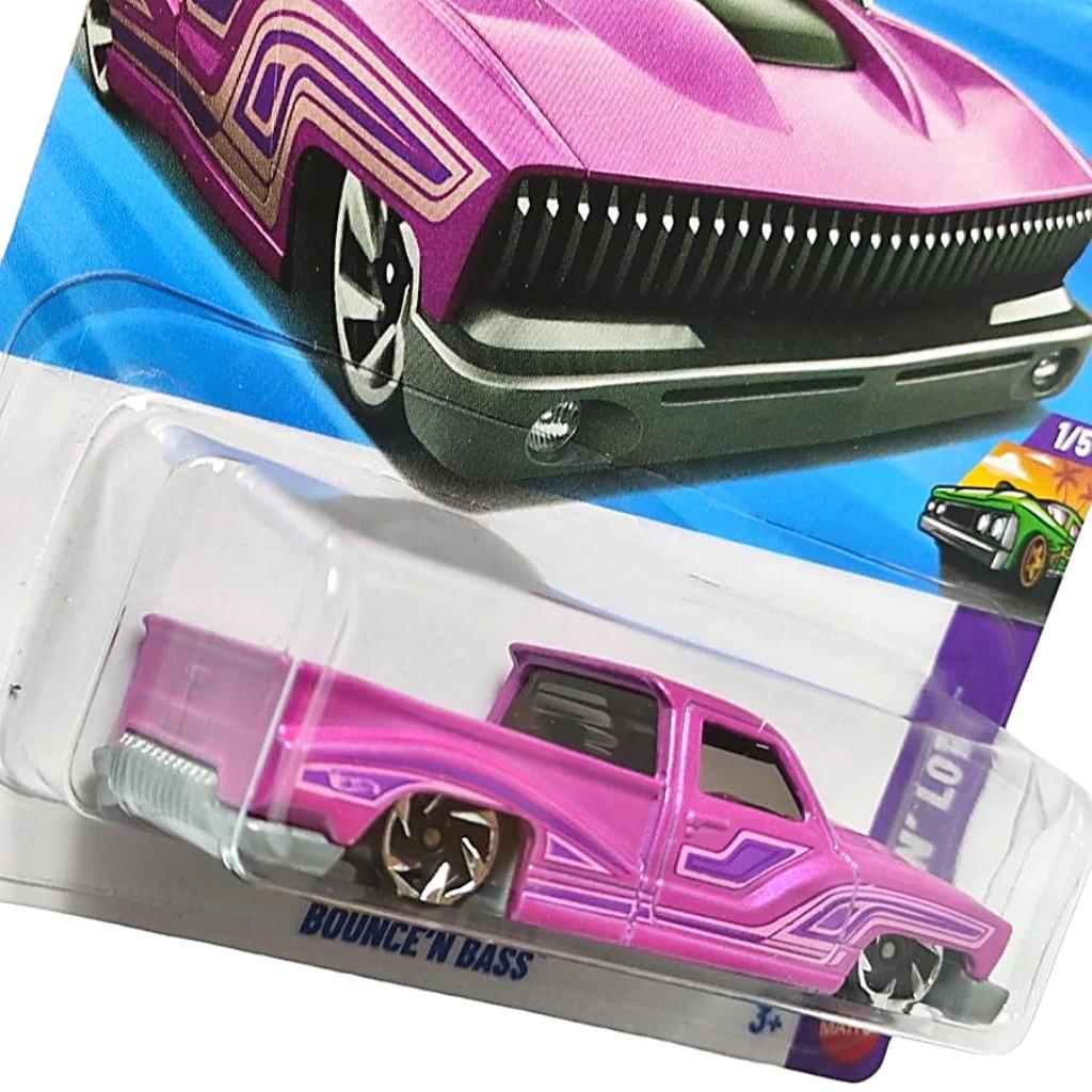 Jual Hot Wheels Bounce N Bass Pink Diecast Mobil Pickup Lowrider ...