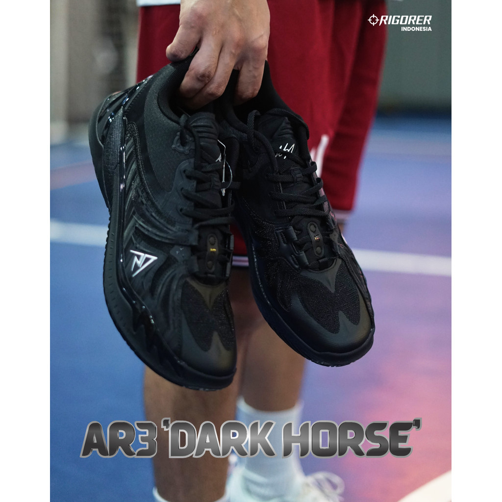 Jual Rigorer AR3 'Dark Horse' Austin Reaves Basketball Shoes