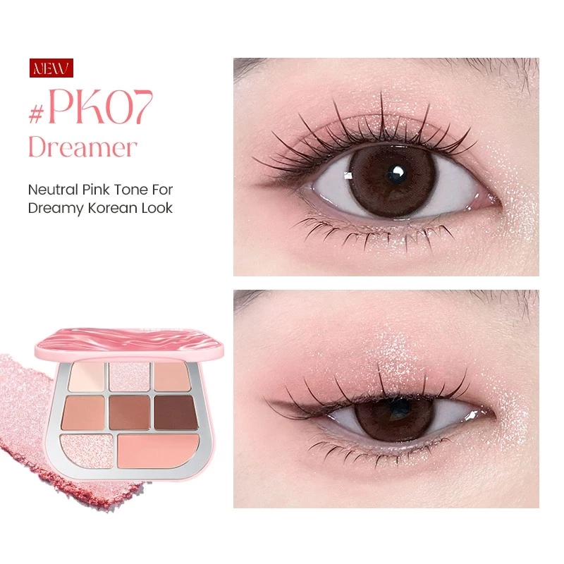 FOCALLURE 8-color High Pigment Eyeshadow Palette