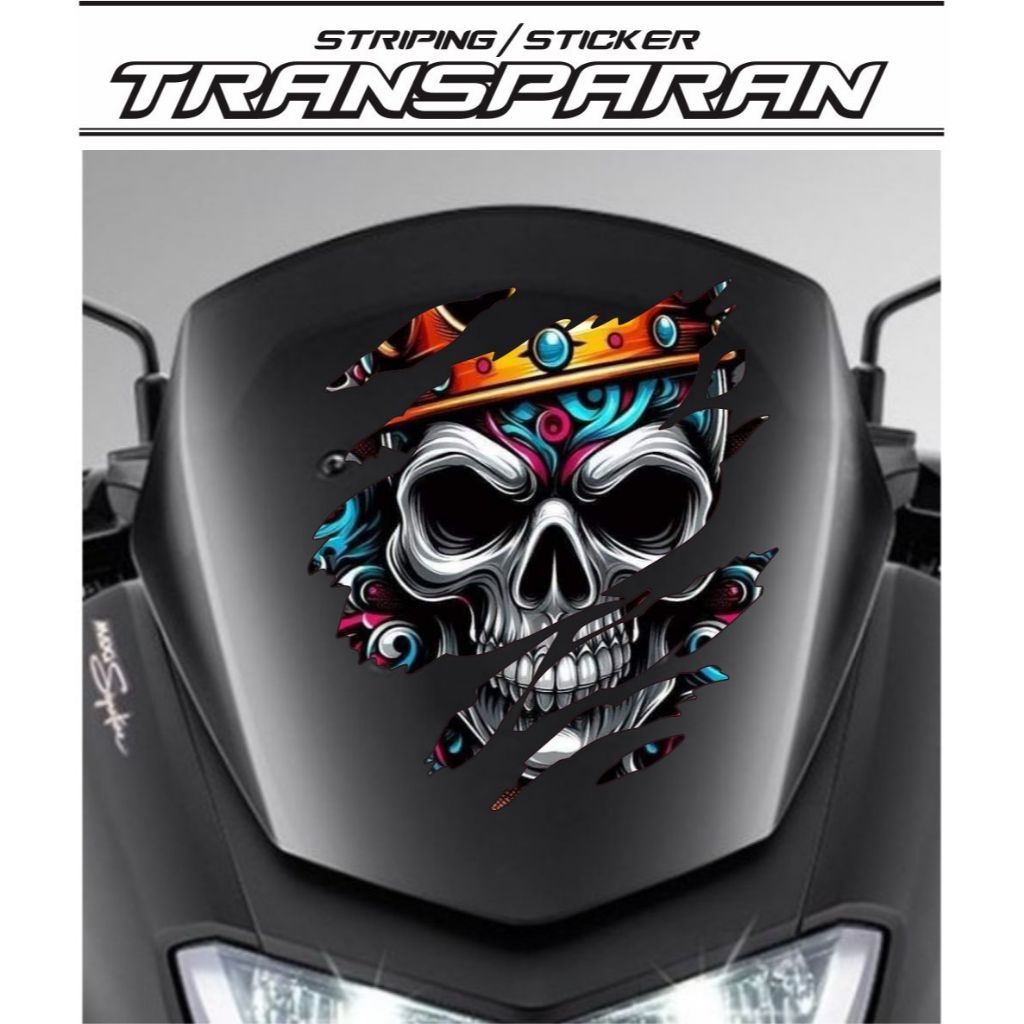 Jual STICKER VISOR NMAX / STIKER VISOR PCX / UNIVERSAL STIKER VISOR ...