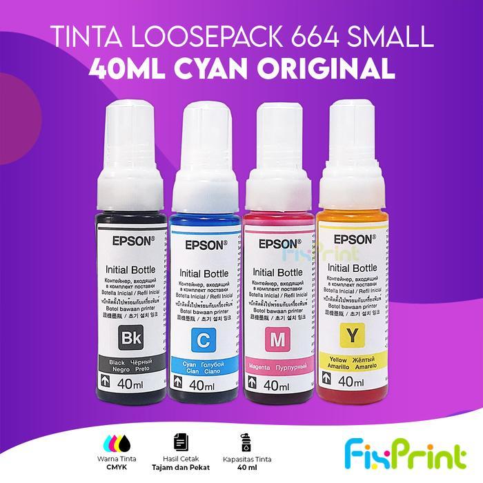 Jual (Deal Computer Shop) Tinta Epson 664 Original Ink Printer L380 ...
