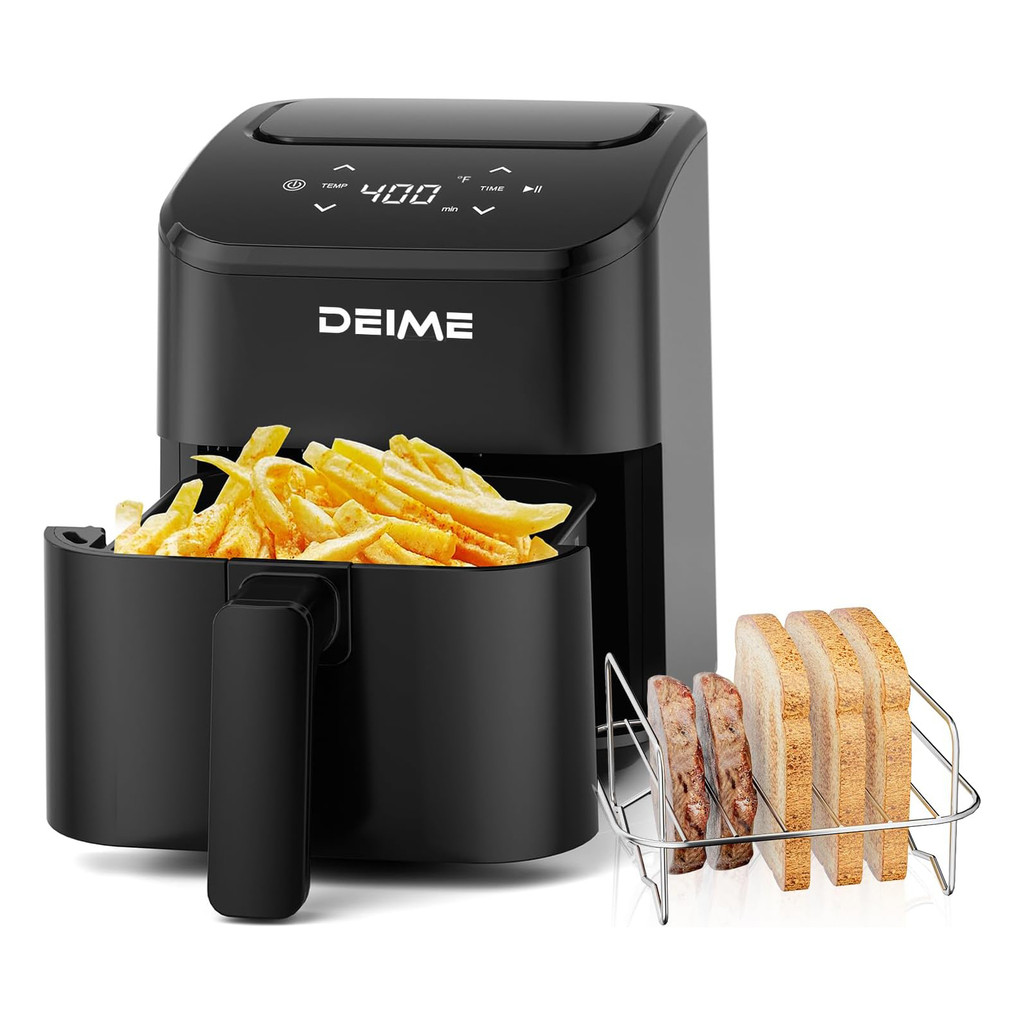 Jual DEIME Air Fryer 3 Qt, Small Airfryer Digital Space Saving Compact ...