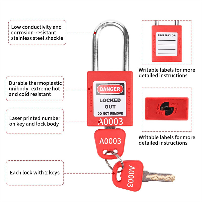 Jual FE-Lock Out Tag Out Kits Electrical,57 Lockout Tagout Kit With ...
