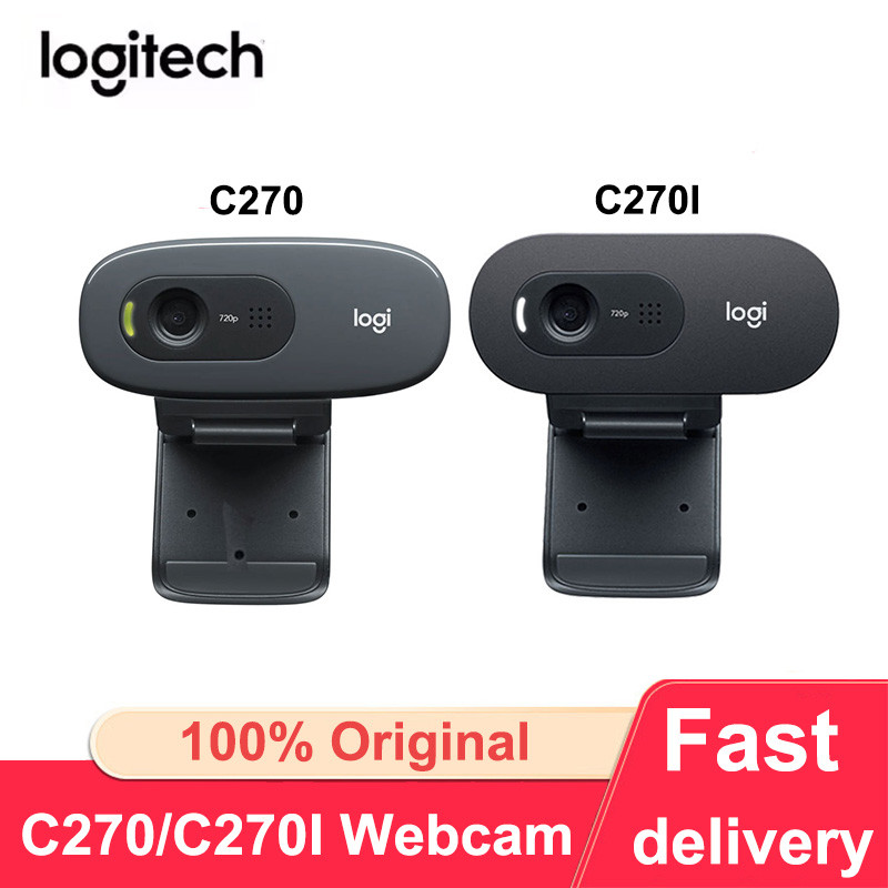 Jual Logitech Original C270i C270 IPTV HD webcam built-in microphone ...