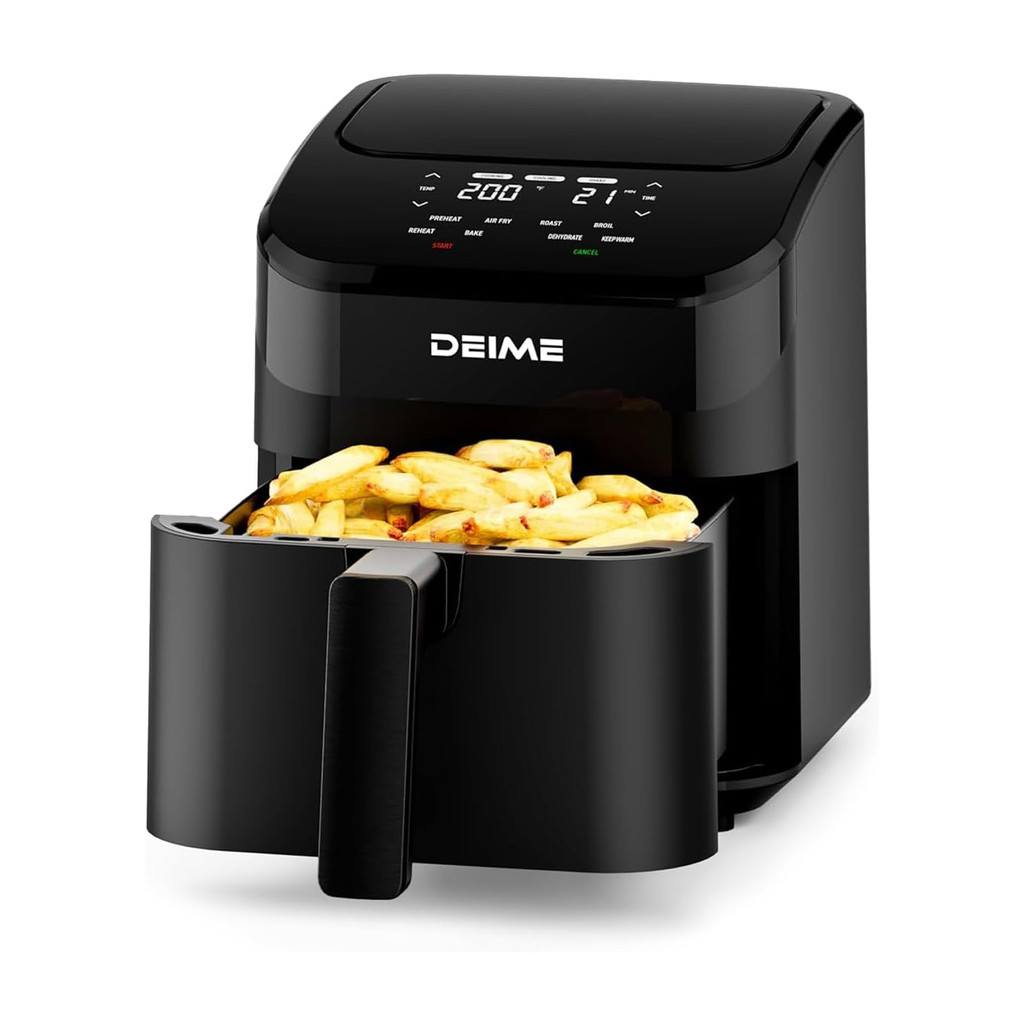 Jual DEIME Air Fryer 4.5 Qt, Small Airfryer Digital Space Saving ...
