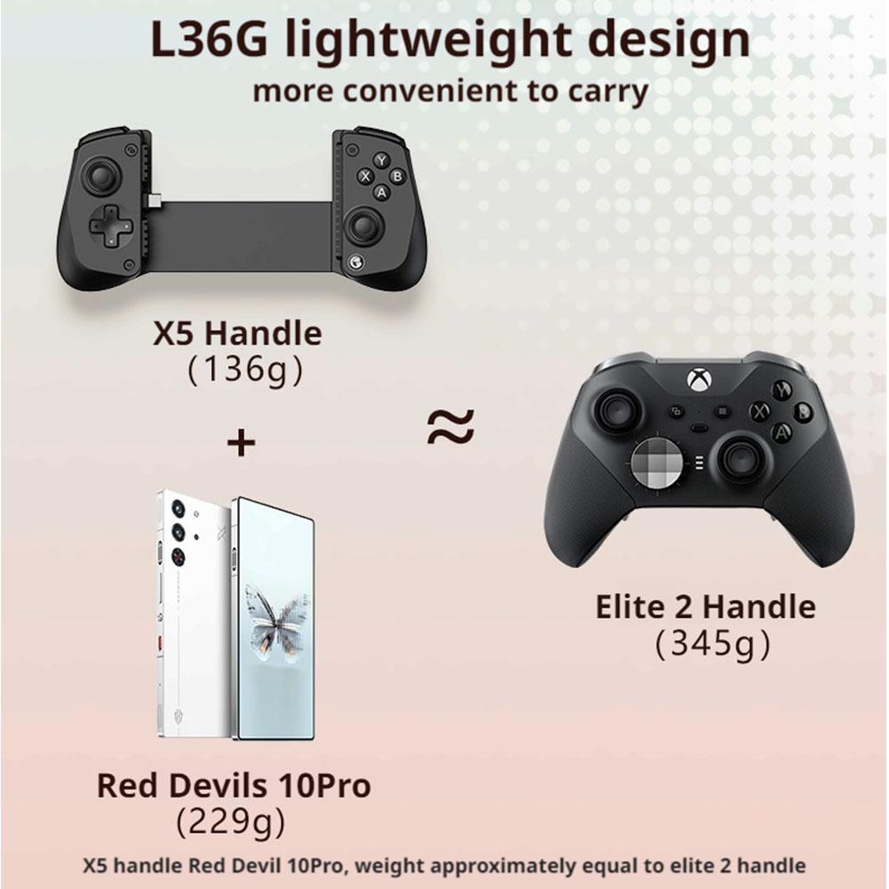 Jual For GameSir X5 Lite Mobile Game Controller 1pcs Stretchable Handle ...