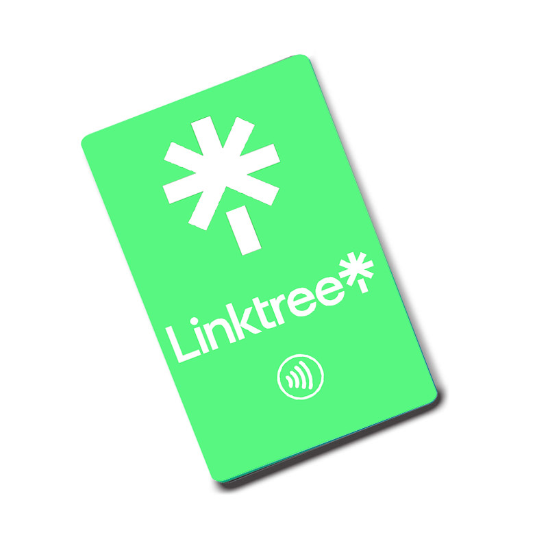 Jual Linktree NFC Cards Printing NFC ip NFC Linktree PVC Cards Tap To ...