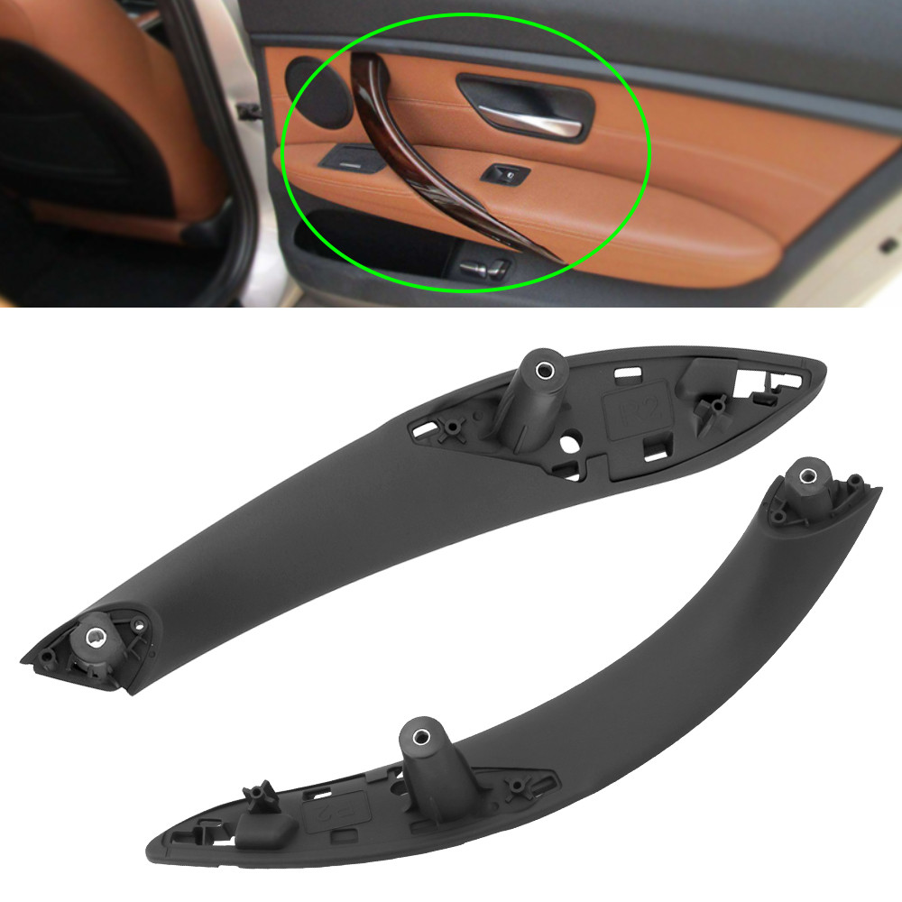 thumbnail image 2 of Beige Interior Door Handle Pull Trim Cover For BMW E90 328i – Front/Right & Rear/Right – 51417230854 2 of 4