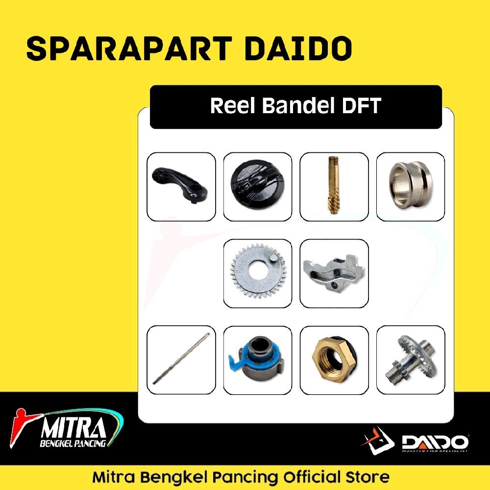 Jual Sparepart Daido Reel Bandel DFT 1000 - 6000 Sparepart Reel Pancing ...