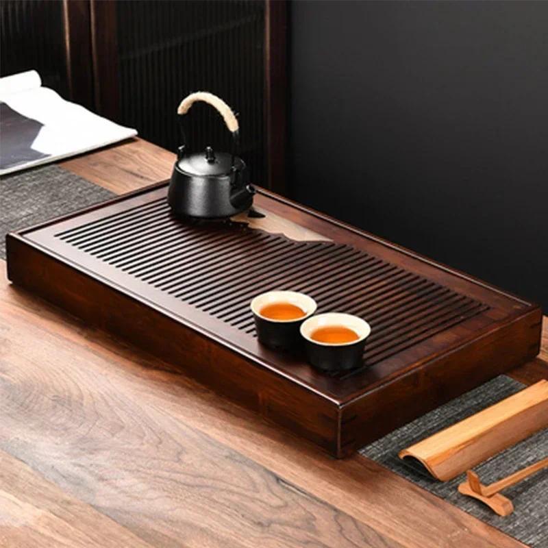 Jual Solid Wood Tea Tray Drainage Water Storage Kungfu Tea Set Drawer ...