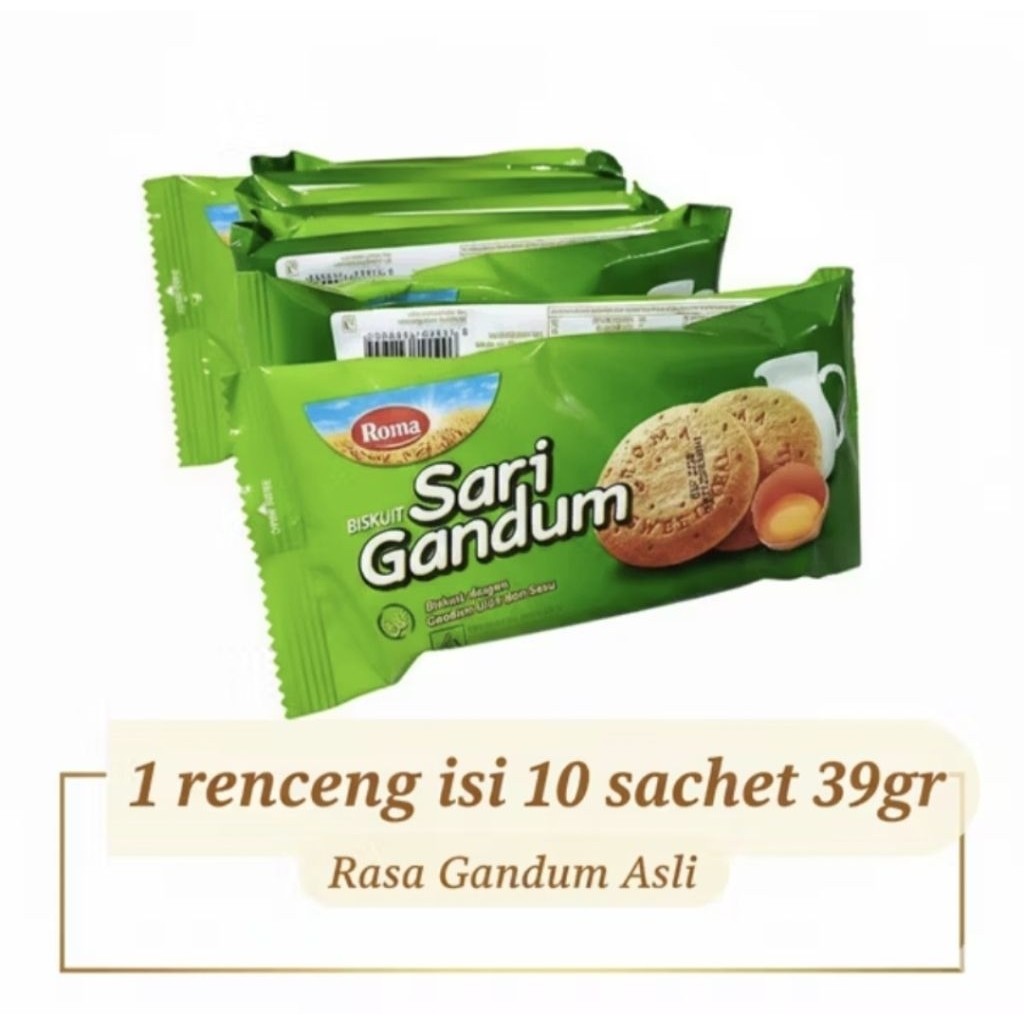 Jual SARI GANDUM 1 PACK ISI 10 BUNGKUS X 39 GRAM | Shopee Indonesia