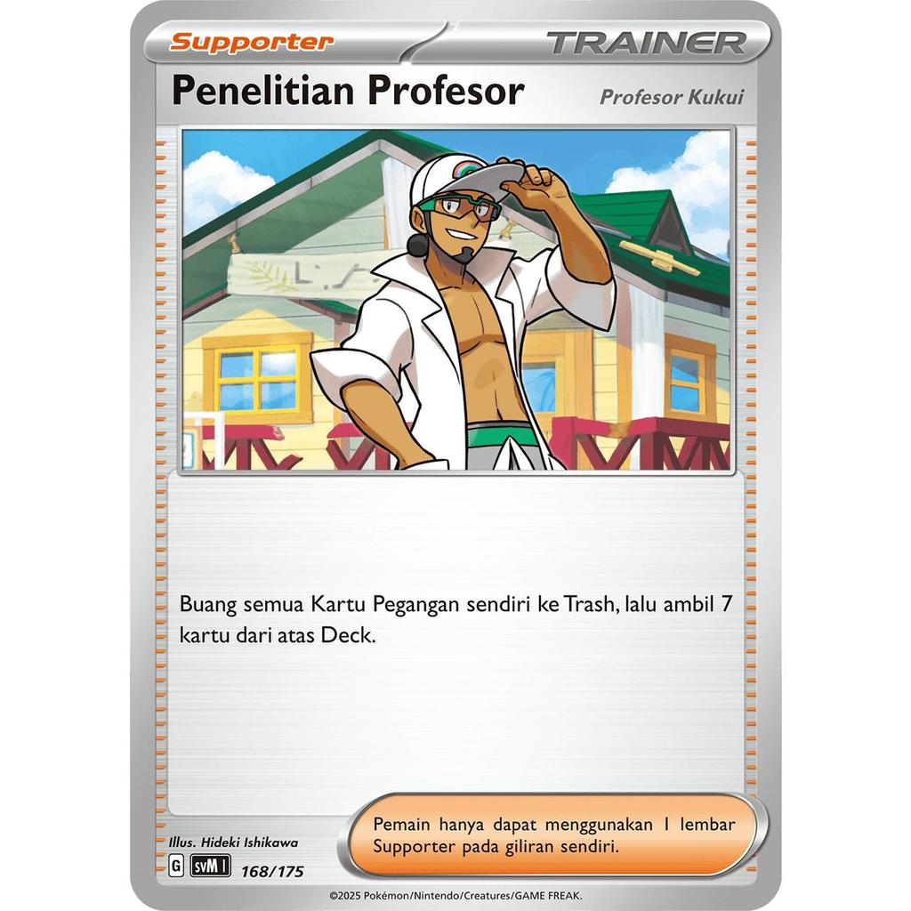 Jual TCG Penelitian Profesor Kukui 168/175 SVM Starter Deck Ex Ganda  Generations ITEM TRAINER STADIUM KARTU CARD POKEMON INDONESIA | Shopee  Indonesia