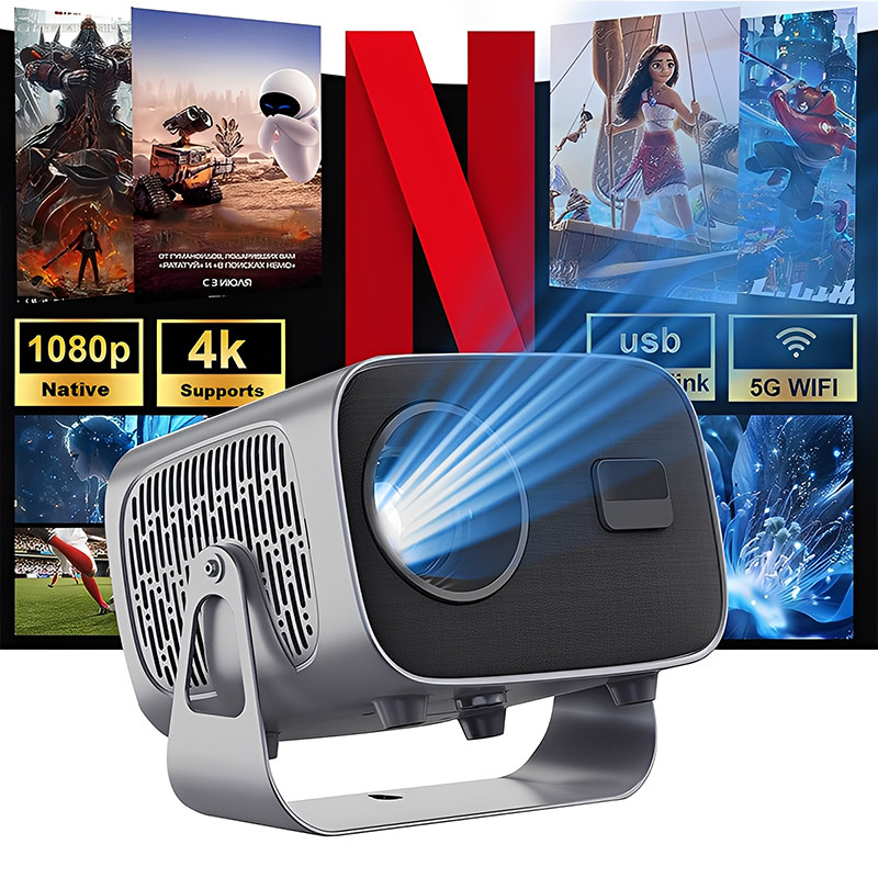 Jual A10 Mini Projector Portable 3D LED Video Projectors Home Cinema ...