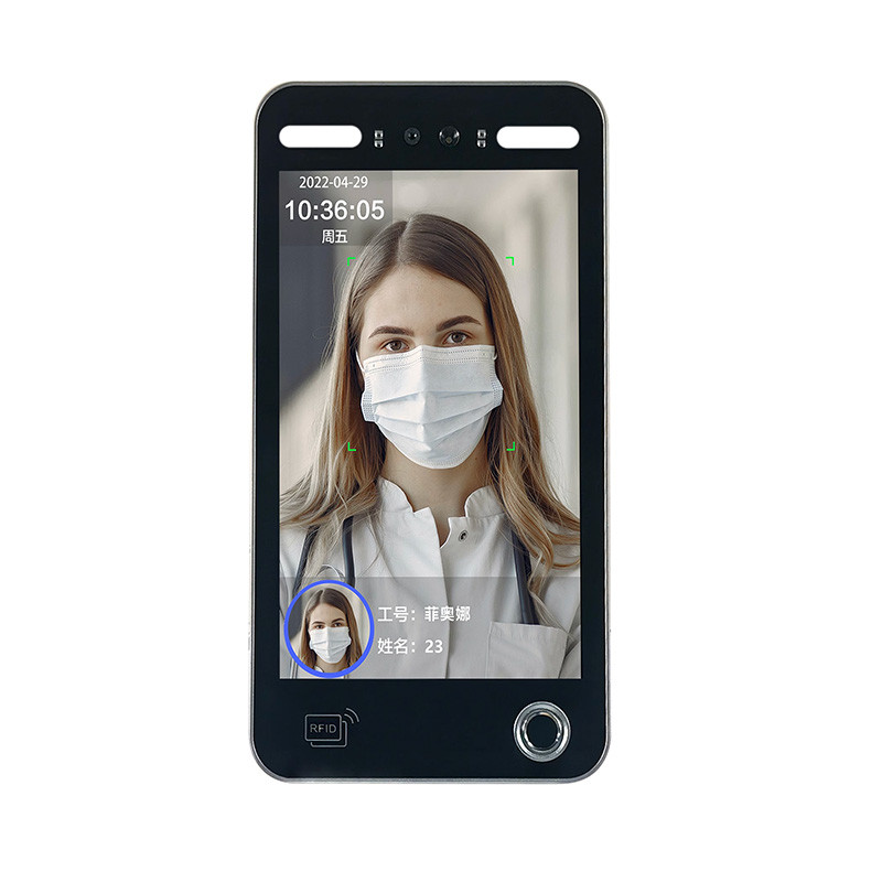 Jual 7 Inch IPS Dynamic face palm recognition Access Control System ...
