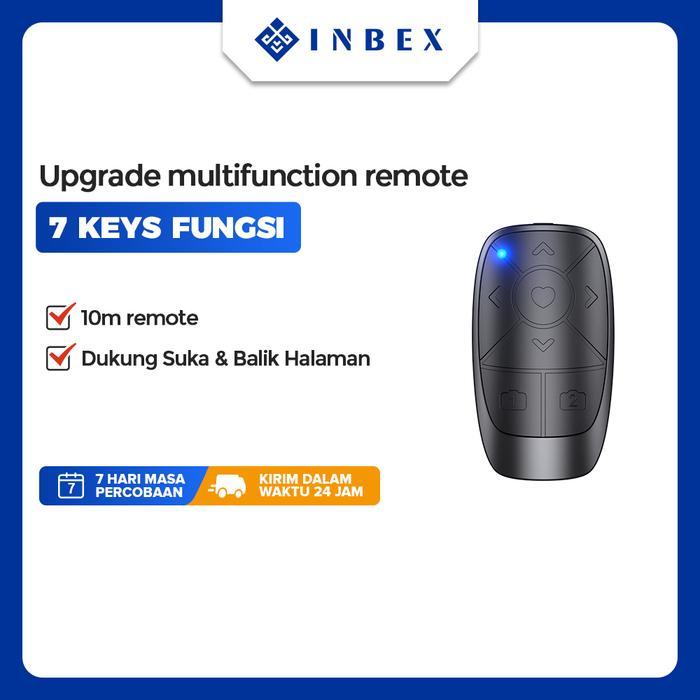 Jual INBEX Bluetooth Remote Control Selfie Smartphone Wireless Shutter ...