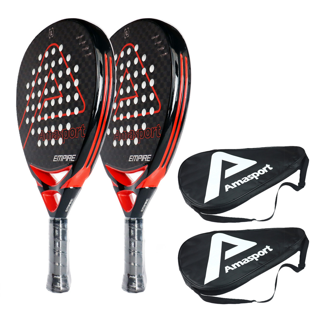 Jual AMASPORT 3k/12k/18k Padel Tennis Racquets High Density & Quality ...