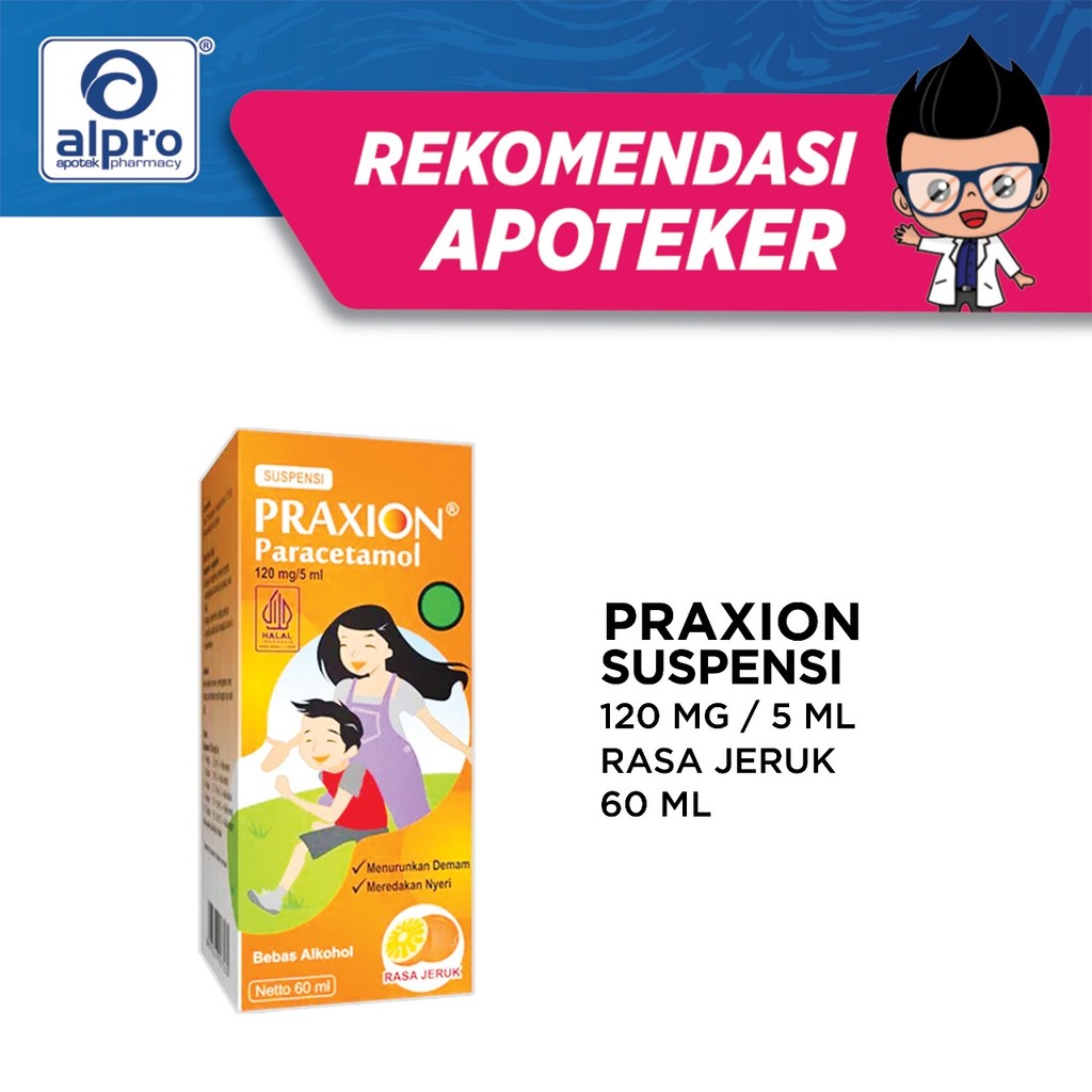 Jual Praxion Suspensi Rasa Jeruk 60 ML | Shopee Indonesia
