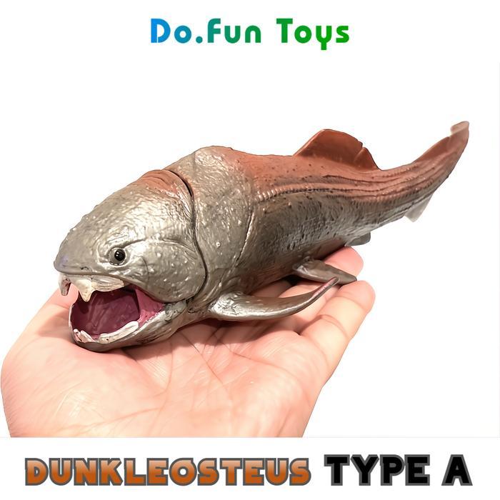 Figurine Dunkleosteus Préhistorique – Safari Ltd – Poisson Géant à Plaques Osseuses, Env. 18 Cm – Dès 3 Ans