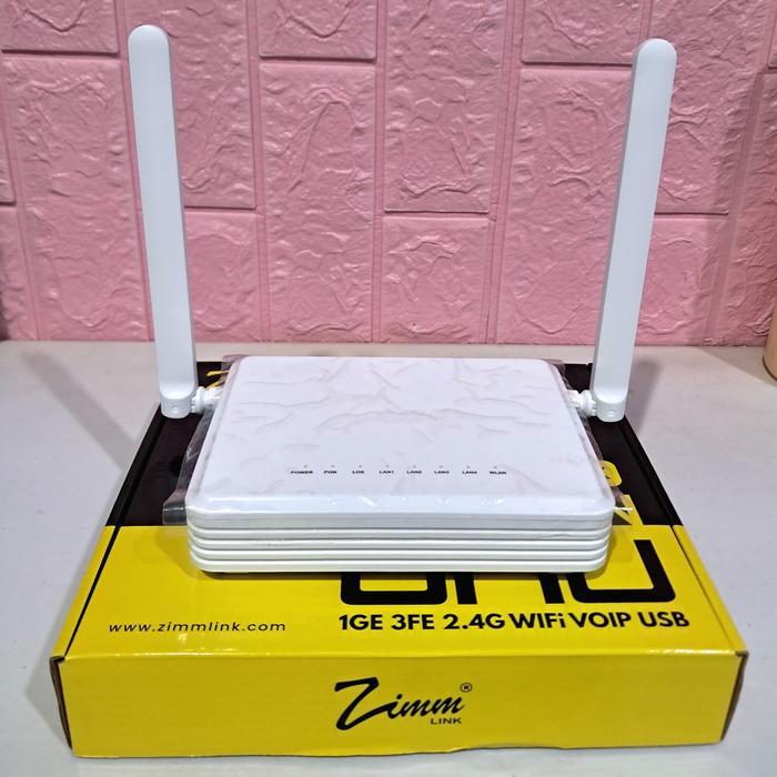 Jual ZIMMLINK XPON Modem ONU ZL-2113X Support EPON & Tenda HG3 Router ...