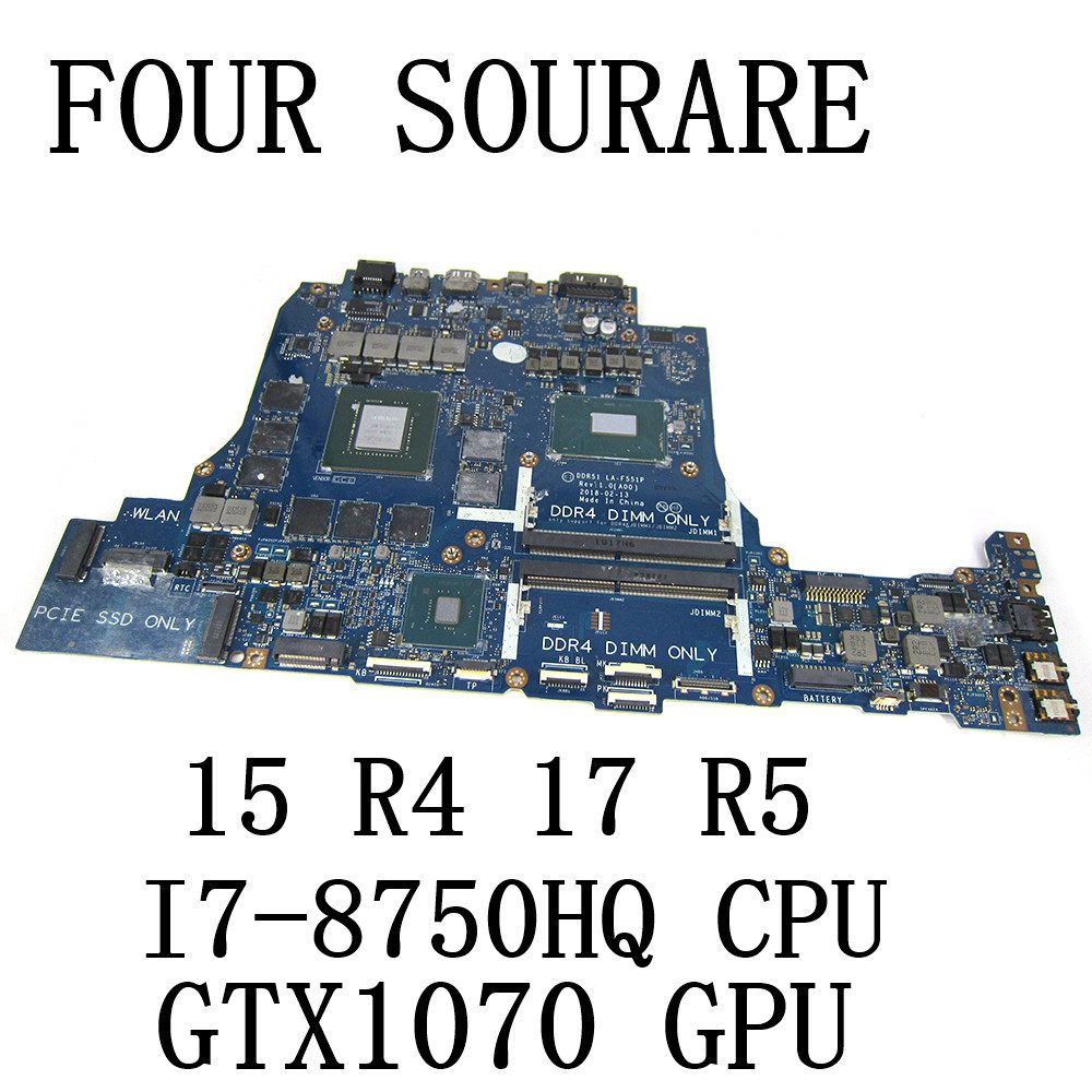 Jual For DELL Alienware 15 R4 17 R5 Laptop Motherboard with I78750H CPU ...