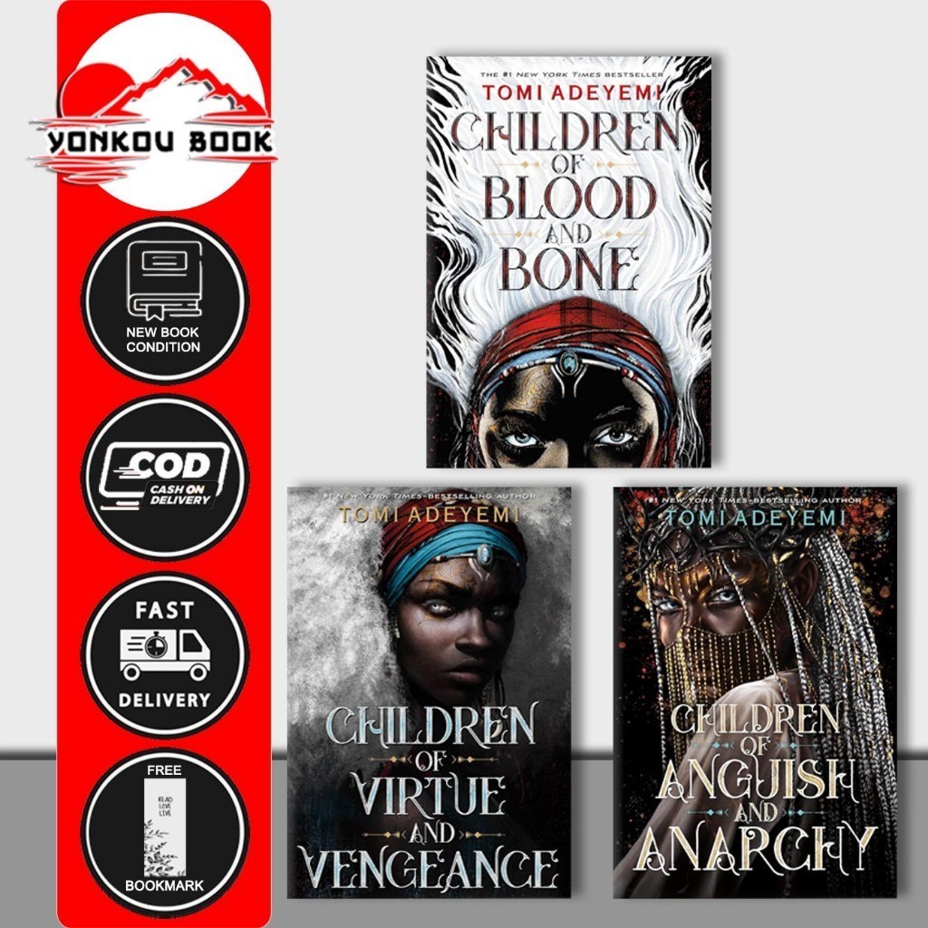Jual Legacy of Orisha Series 3 Books Set – Children of Blood and Bone ...