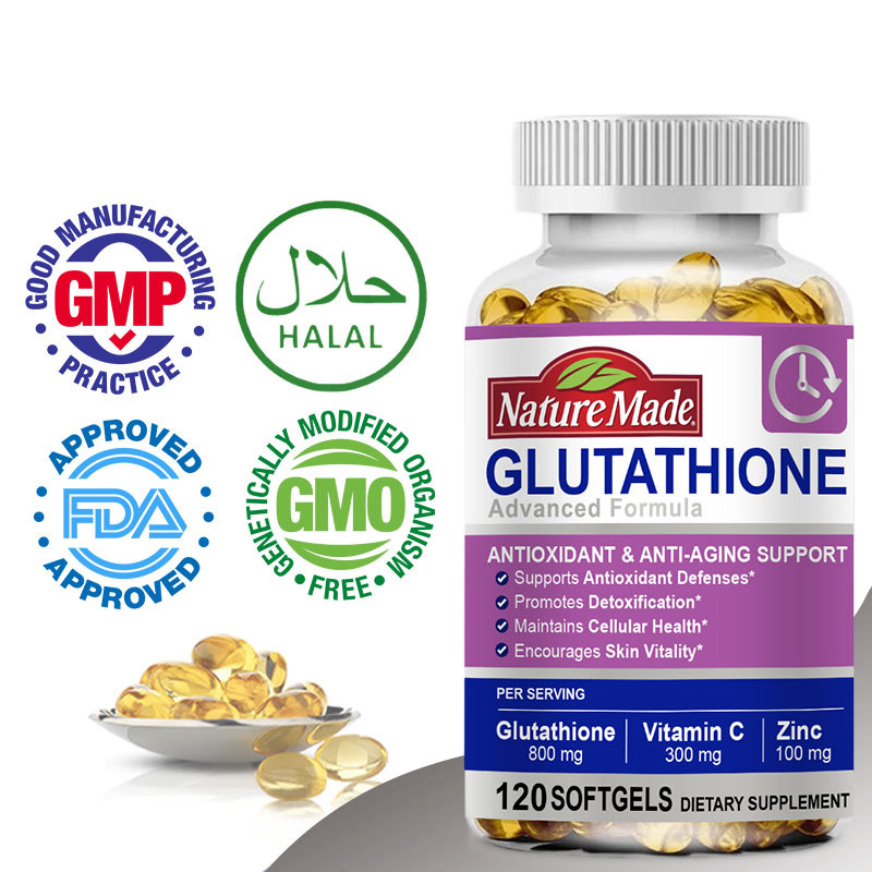 Jual Glutathione 800mg Softgels dengan Vitamin C 300mg & Zinc 100mg –  Suplemen Antioksidan Premium untuk Kulit Cerah, Detox Tubuh, Dukung  Imunitas & Energi | Skin Brightening & Immune Support