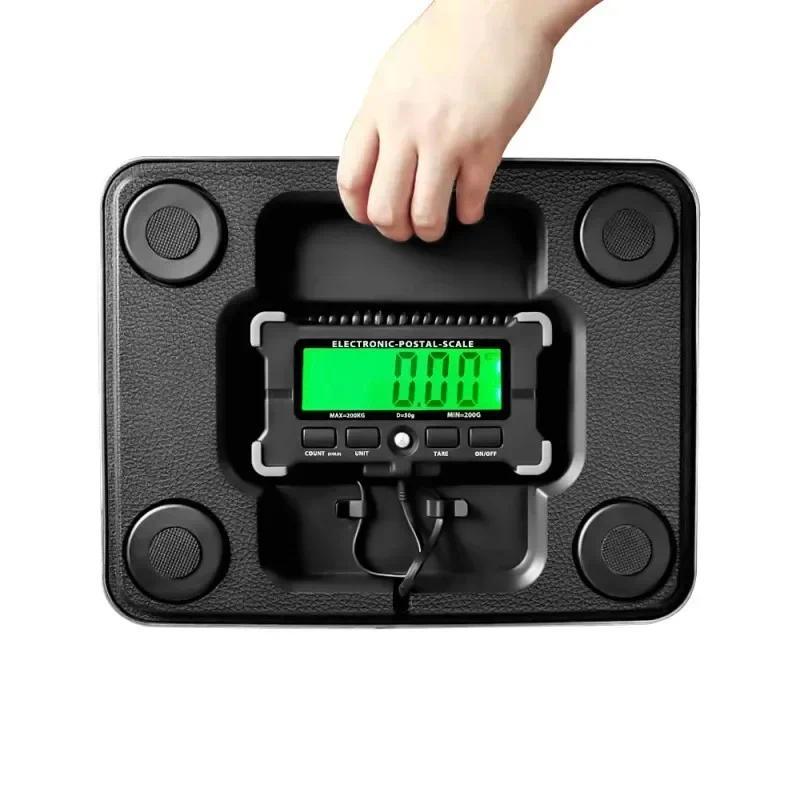 Jual Portable 200KG Electronic Postal Scale Stainless Steel Large ...